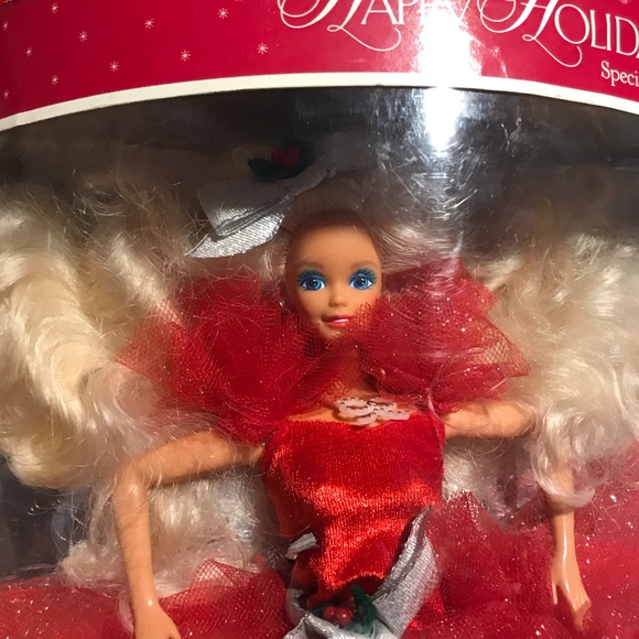 1988 happy holidays barbie